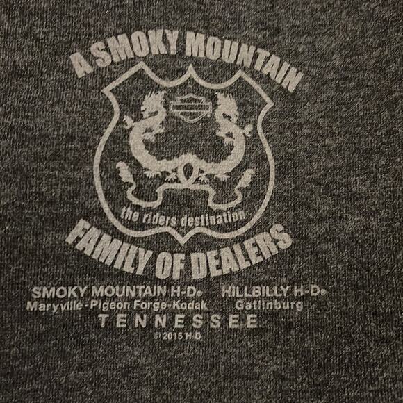 Harley-Davidson Grey Zip Up Vest Women's Size Medium - Picture 7 of 9